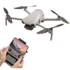 GD017 Folding digital image transmission brushless GPS drone with optical flow (true 4K ultra-high-definition lens with three-axis gimbal) storage bag + color box Item Picture